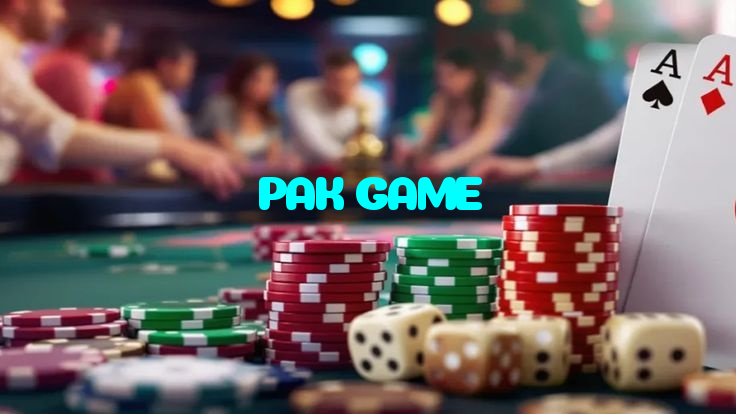 PAK GAME casino presented on mobile device in Pakistan with slots and live games